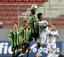 América-MG sai na frente, mas cede empate ao Coritiba no Independência