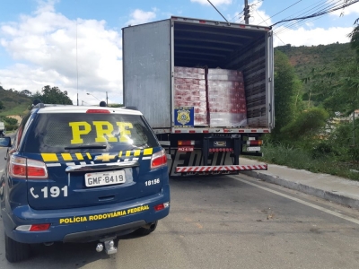 Carga com 20 mil litros de cerveja é apreendida na BR-116